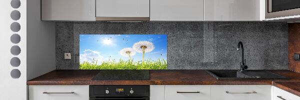 Crédence en verre avec motif Les gonflables