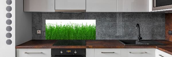 Verre pour crédence Herbe
