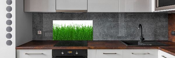 Verre pour crédence Herbe