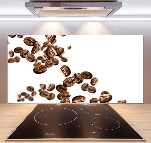 Panneau crédence cuisine Grains de café