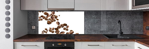 Panneau crédence cuisine Grains de café