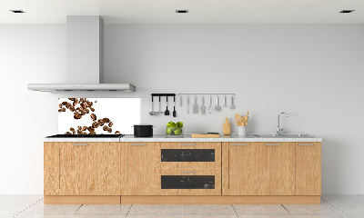 Panneau crédence cuisine Grains de café