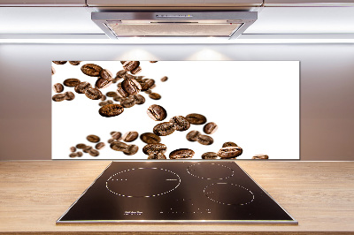 Panneau crédence cuisine Grains de café