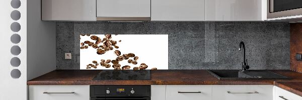 Panneau crédence cuisine Grains de café