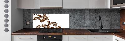 Panneau crédence cuisine Grains de café