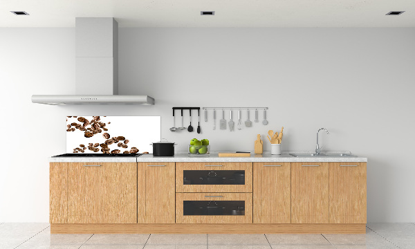 Panneau crédence cuisine Grains de café