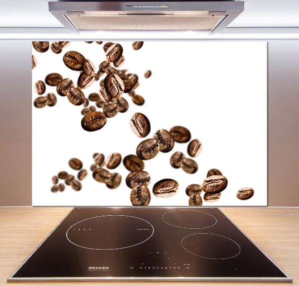 Panneau crédence cuisine Grains de café