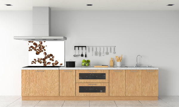 Panneau crédence cuisine Grains de café
