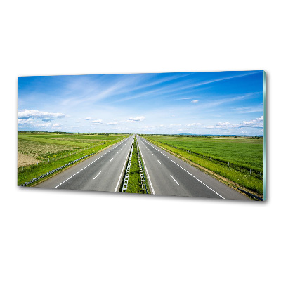 Crédence cuisine en verre Autoroute