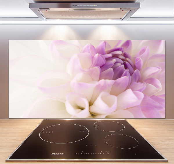 Panneau pour cuisine Dahlia blanc