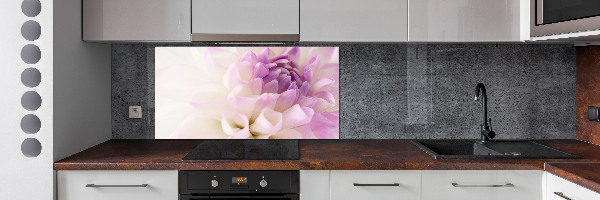 Panneau pour cuisine Dahlia blanc