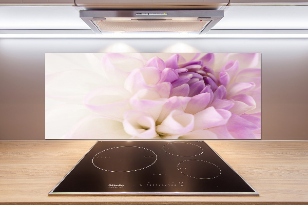 Panneau pour cuisine Dahlia blanc
