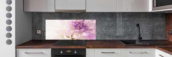 Panneau pour cuisine Dahlia blanc