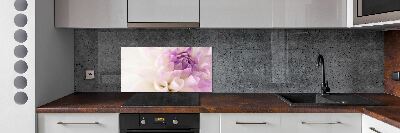 Panneau pour cuisine Dahlia blanc