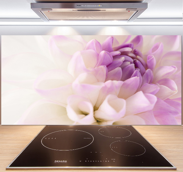 Panneau pour cuisine Dahlia blanc