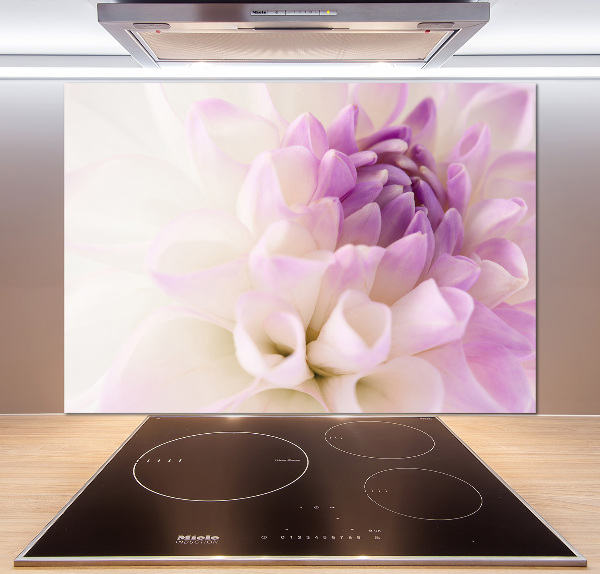 Panneau pour cuisine Dahlia blanc