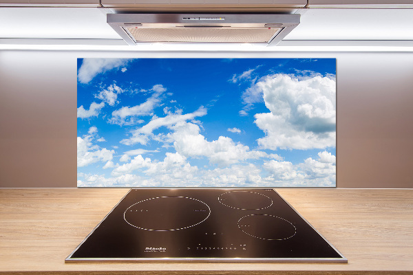 Crédence cuisine en verre trempé Nuages dans le ciel
