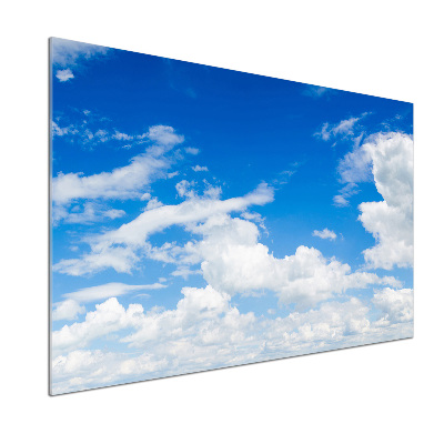 Crédence cuisine en verre trempé Nuages dans le ciel