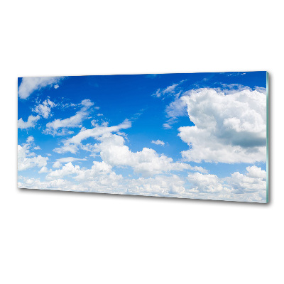 Crédence cuisine en verre trempé Nuages dans le ciel