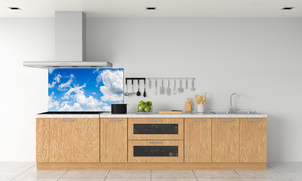 Crédence cuisine en verre trempé Nuages dans le ciel