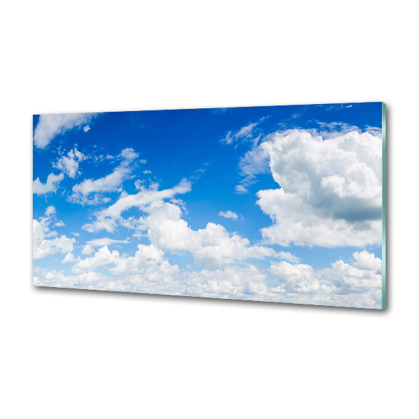 Crédence cuisine en verre trempé Nuages dans le ciel