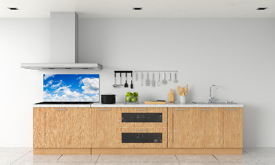 Crédence cuisine en verre trempé Nuages dans le ciel