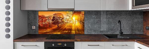 Panneau crédence cuisine Coucher de soleil