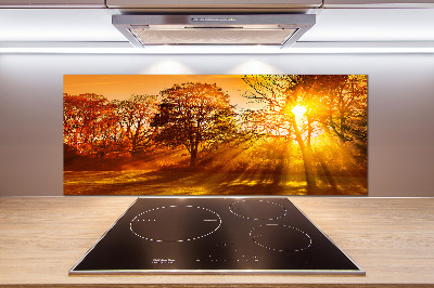 Panneau crédence cuisine Coucher de soleil