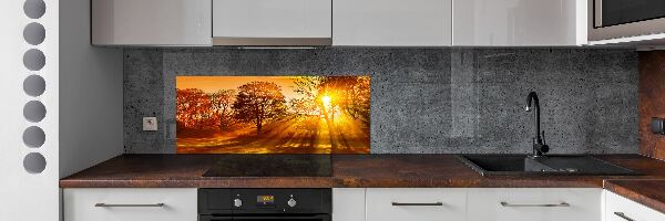 Panneau crédence cuisine Coucher de soleil