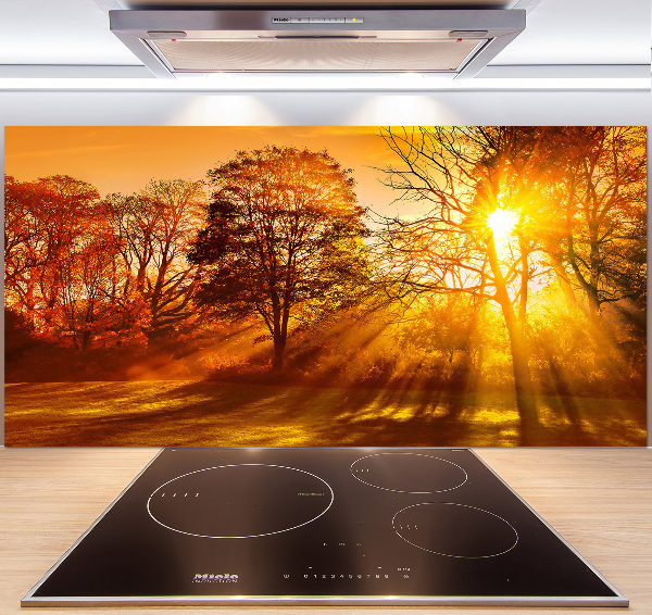 Panneau crédence cuisine Coucher de soleil