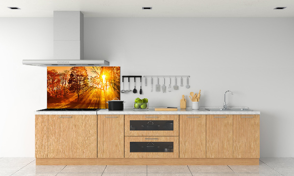 Panneau crédence cuisine Coucher de soleil