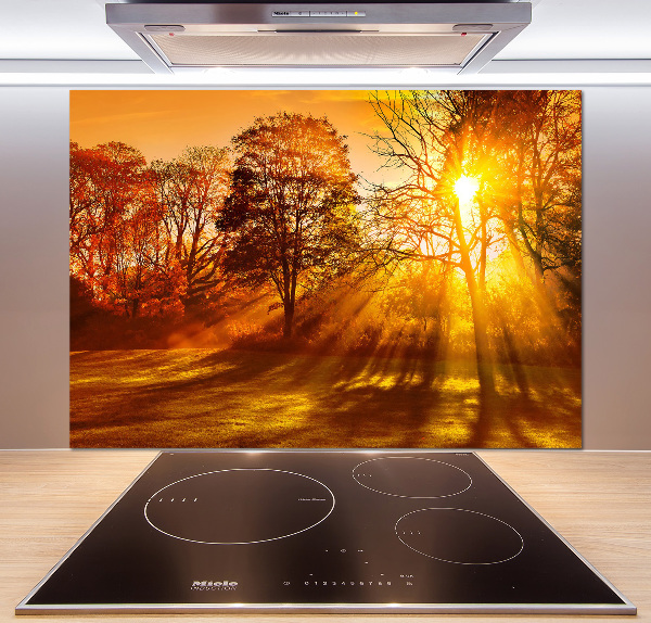 Panneau crédence cuisine Coucher de soleil