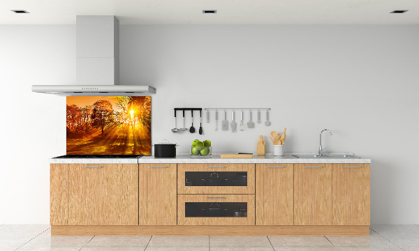 Panneau crédence cuisine Coucher de soleil