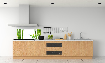 Crédence de cuisine Bambou