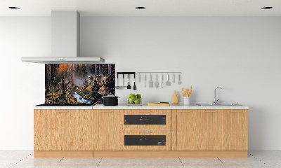 Crédence de cuisine Meute de loups