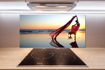 Panneau pour cuisine Femme qui danse