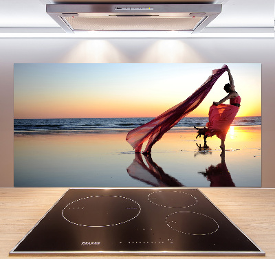 Panneau pour cuisine Femme qui danse