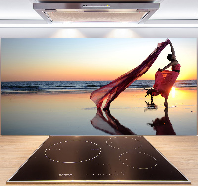 Panneau pour cuisine Femme qui danse