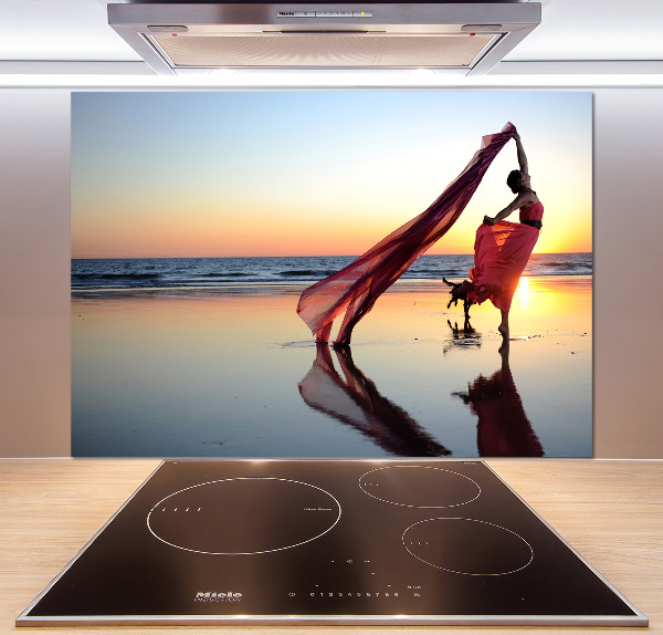 Panneau pour cuisine Femme qui danse