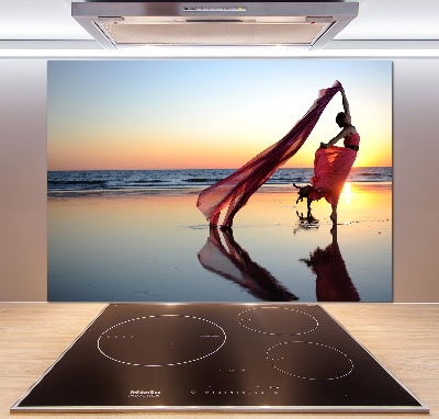 Panneau pour cuisine Femme qui danse
