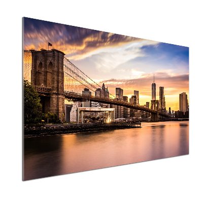 Panneaux muraux cuisine Pont de Brooklyn