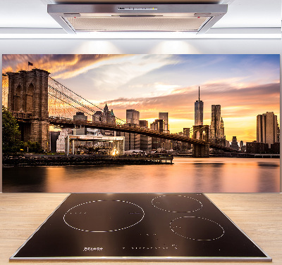 Panneaux muraux cuisine Pont de Brooklyn