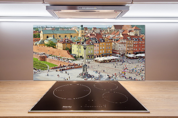 Crédence cuisine en verre Varsovie Pologne