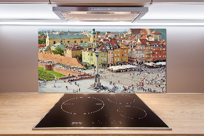 Crédence cuisine en verre Varsovie Pologne