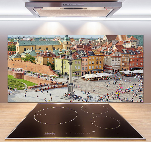 Crédence cuisine en verre Varsovie Pologne