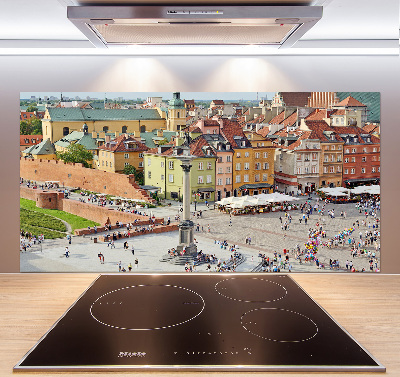 Crédence cuisine en verre Varsovie Pologne