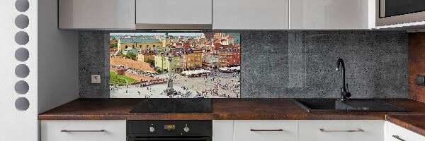 Crédence cuisine en verre Varsovie Pologne