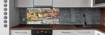 Crédence cuisine en verre Varsovie Pologne