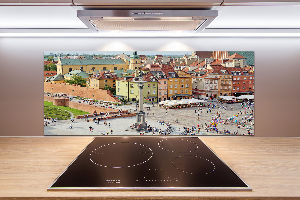 Crédence cuisine en verre Varsovie Pologne