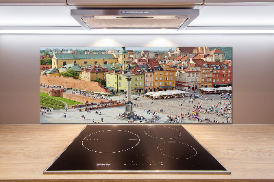 Crédence cuisine en verre Varsovie Pologne